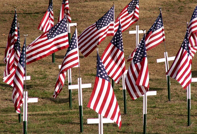 american flag skull