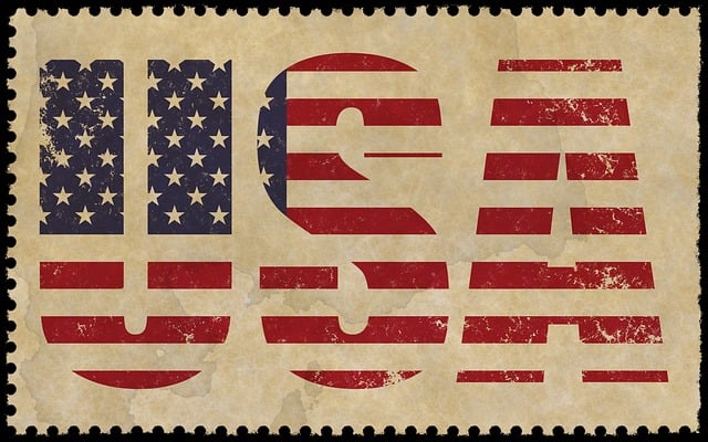 distress american flag