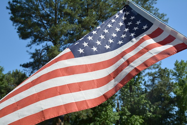 small american flags 12x18