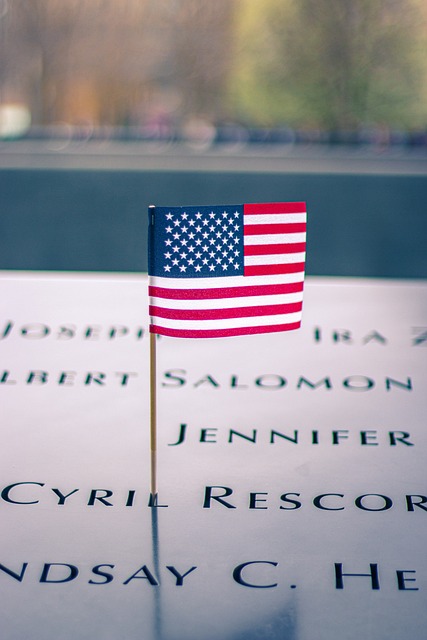 distress american flag