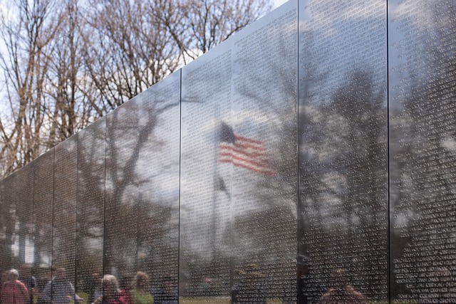 distress american flag