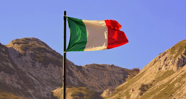 italian american flag