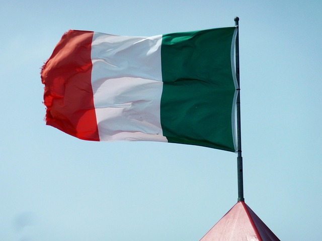italian american flag