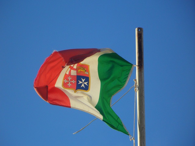 italian american flag