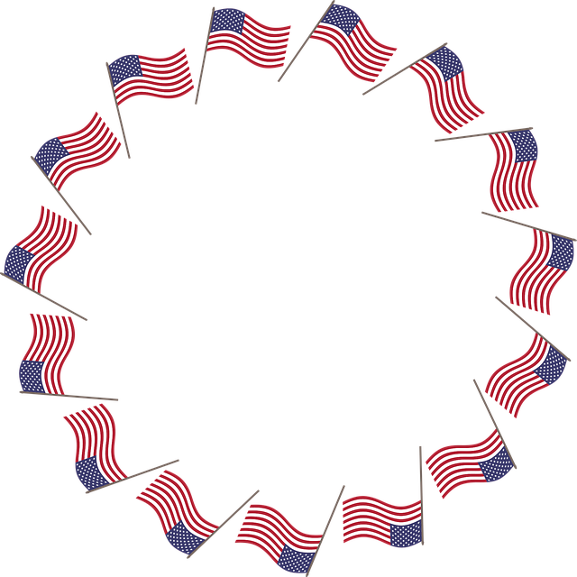 american flag banner
