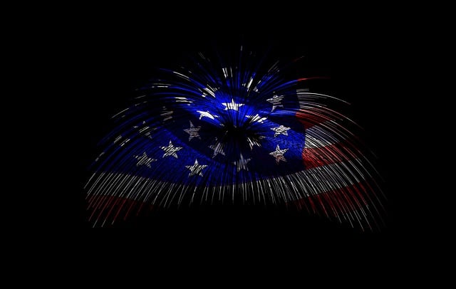 american flag banner
