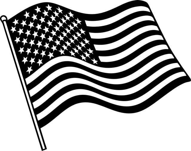 american flag banner