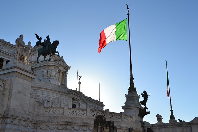italian american flag