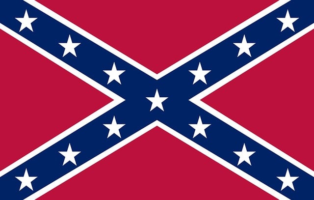 Officially licensed Stars and Bars Confederate flag