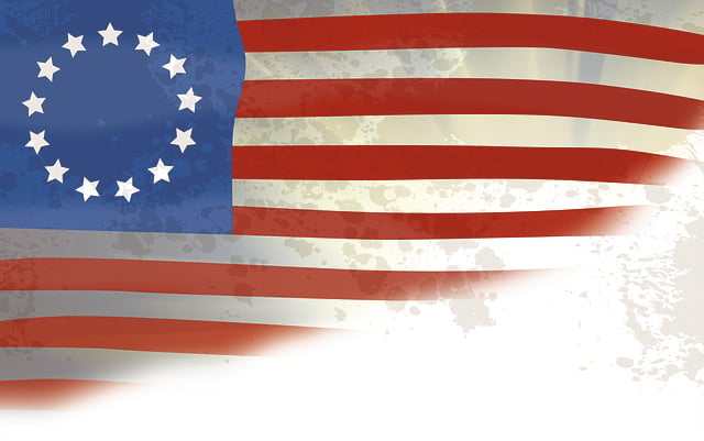 U.S. Civil War Stars and Bars historical flag