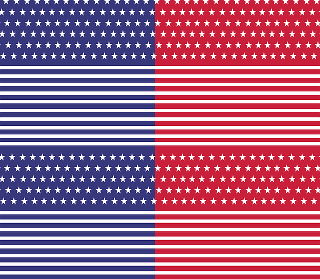 american flag banner