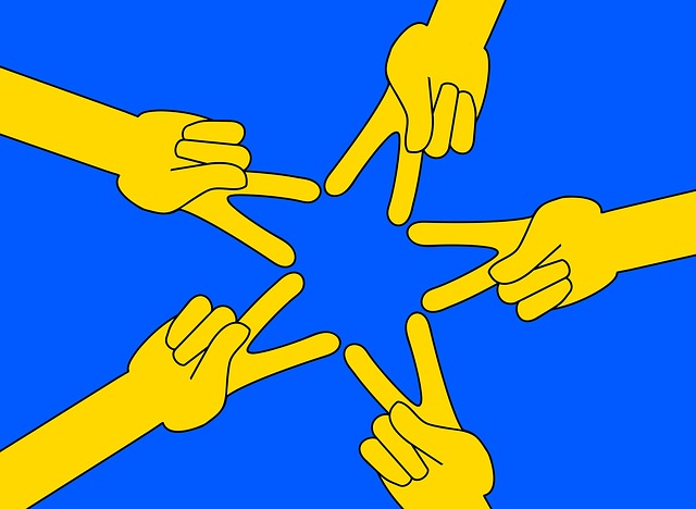 american flag peace sign