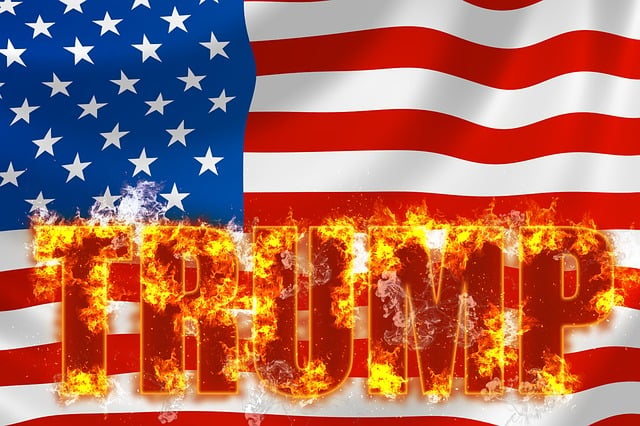 Authentic Trump Keep America Great flag