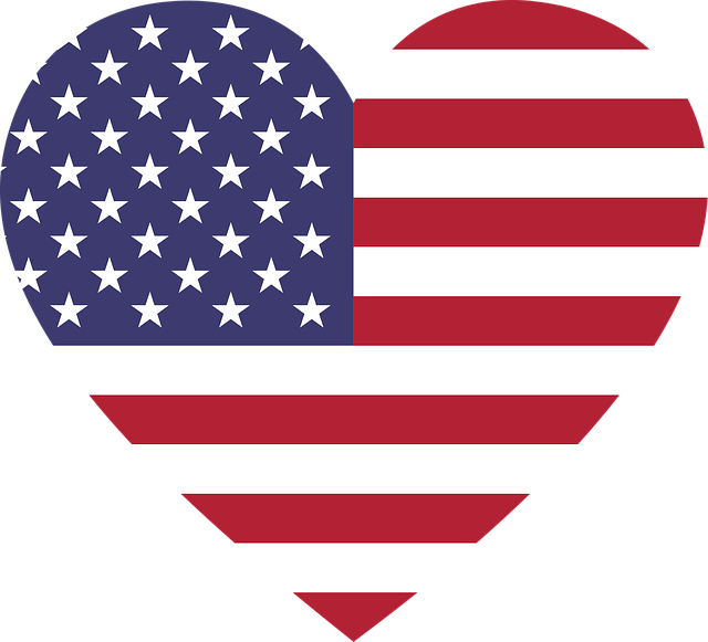 distress american flag