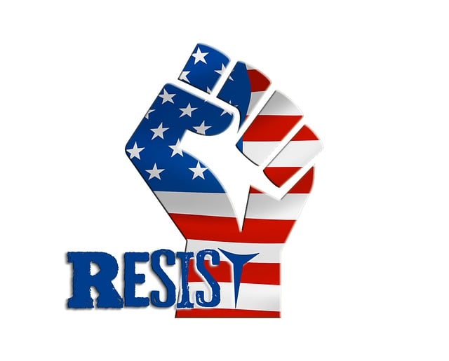 Fade resistant Trump flag with grommets