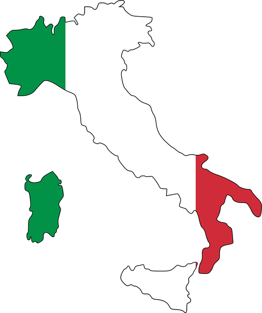 italian american flag