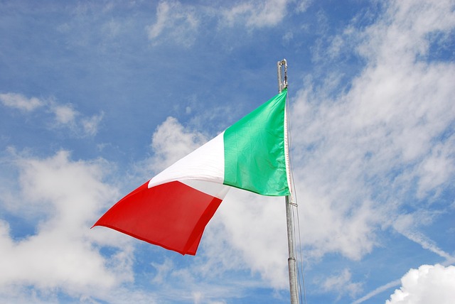 italian american flag