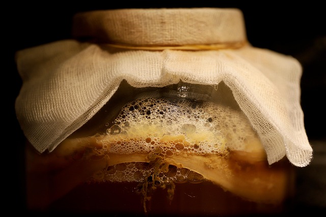 tea stained american flag