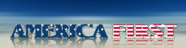 Trump American flag combo