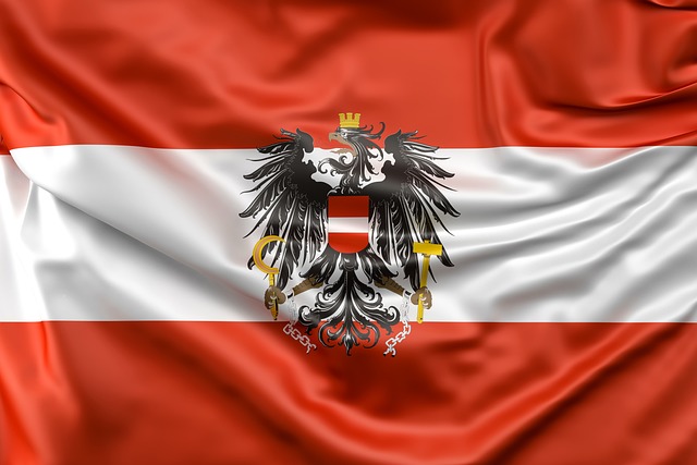 Trump flag with eagle and slogan