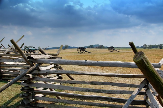 Outdoor Civil War Flags