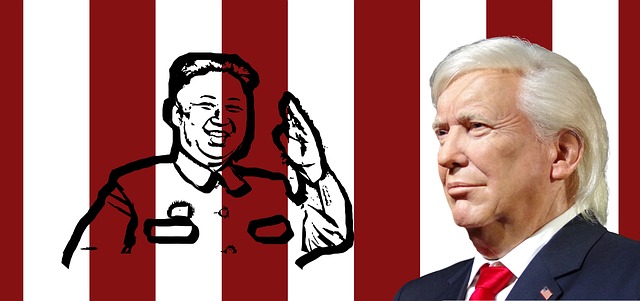 Trump flag with eagle and slogan