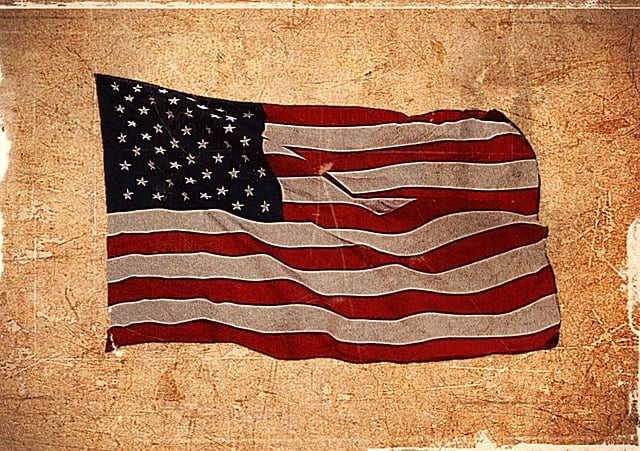 american flag banner
