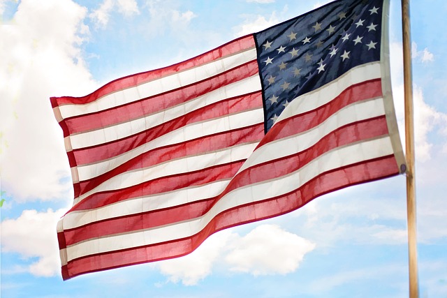 american flag banner