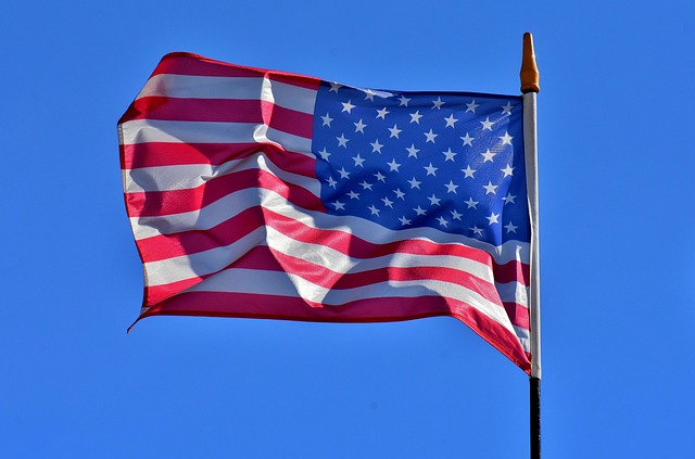 small american flags 12x18