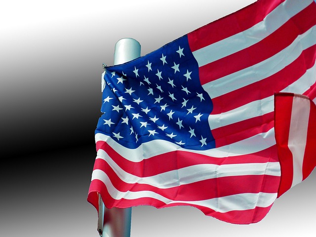 small american flags 12x18