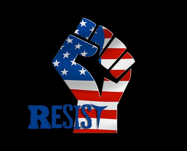 Trump American flag combo
